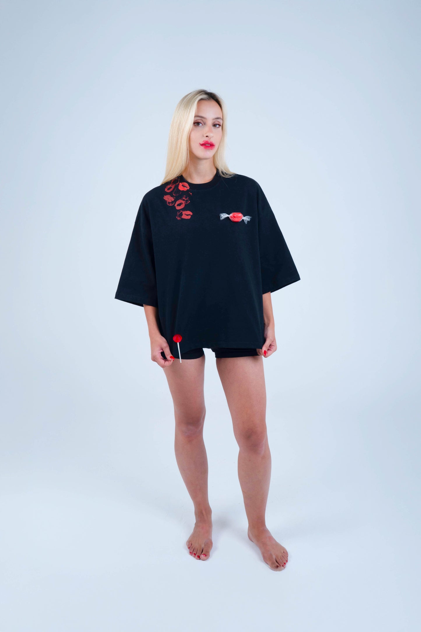 Black candy lips t-shirt