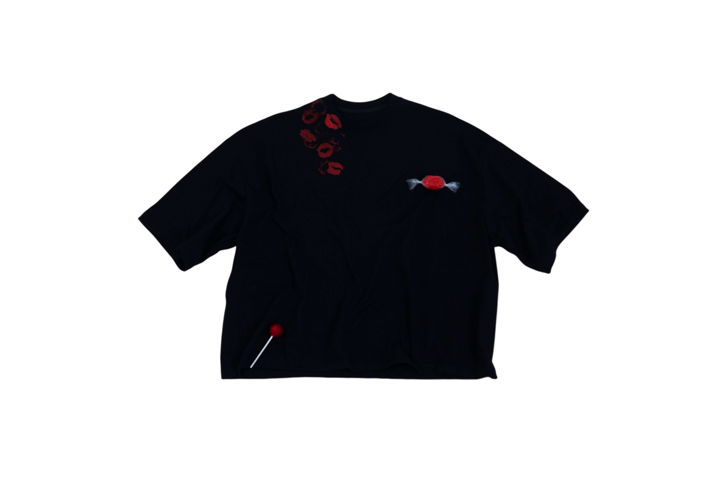 Black candy lips t-shirt