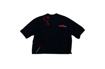 Black candy lips t-shirt